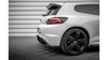 Splitter Volkswagen Scirocco III R Tył Boczne Street Pro Black + Gloss Flaps