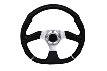 Steering wheel Pro 350mm offset:0mm Leather Black