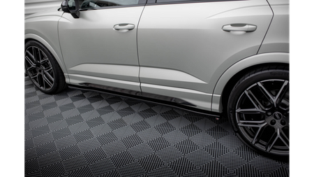 Dokładka Audi Q3 F3 S-Line Progi Gloss Black
