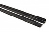 Side Skirts Diffusers Audi RS6 C6 - Gloss Black