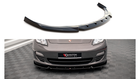 Splitter Porsche Panamera Panamera Diesel 970 przód v.2 Gloss Black