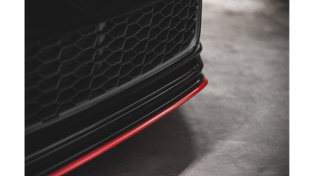 Splitter Volkswagen Golf 7 GTI TCR przód Red