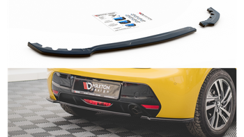 Splitter Peugeot 208 II Rear Side Gloss Black
