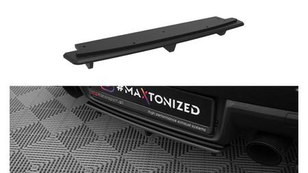 Diffuser Mitsubishi Lancer EVO X Rear Street Pro Black-Red