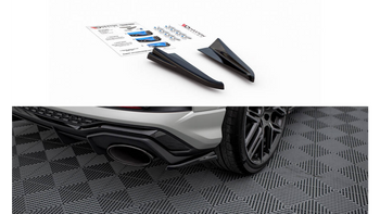 Splitter Audi RSQ3 F3 Tył Boczne Gloss Black