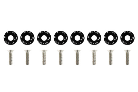 Decorative screws washers M6x1.015mm SLIDE Black