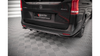 Splitter Mercedes-Benz V W447 Facelift Rear Central with Diffuser Gloss Black