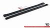 Diffuser Volvo XC60 II R-Design Side Skirts Gloss Black
