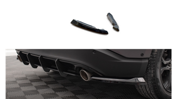 Splitter Ford Edge II Rear Side v.1 Gloss Black