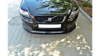 Splitter Volvo V50F R-Design Front v.1 Gloss Black