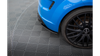 Splitter Audi TT 8S S-Line Facelift Rear Side Street Pro Black