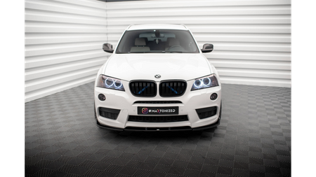 Splitter BMW X3 F25 M-Pack Front Gloss Black