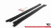 Diffuser Volkswagen Tiguan II Facelift R R-Line Side Skirts Gloss Black