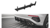 Diffuser Audi S3 8Y Rear Street Pro Black-Red
