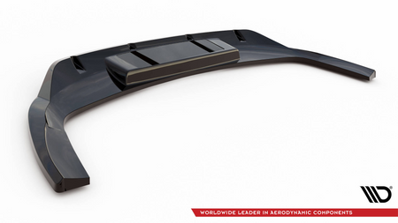 Splitter Audi Q4 e-tron Rear Central with Diffuser Gloss Black