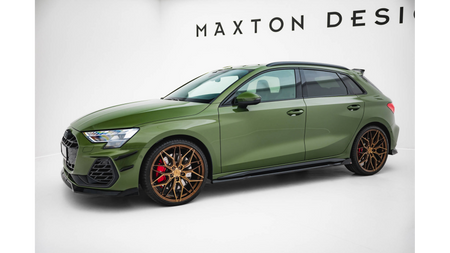 Side Skirts Audi S3 A3 S-line 8Y Facelift v.3