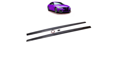 Diffuser BMW 4 F32 F33 F36 Side Skirts Carbon Look