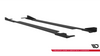 Side Skirts Subaru Impreza WRX STI Mk3 Facelift Street Pro Black-Red + Gloss Flaps