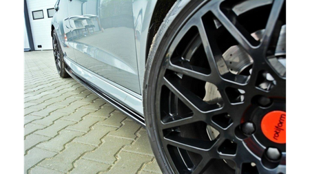 Dokładka Audi RS3 8V Sportback Progi Gloss Black