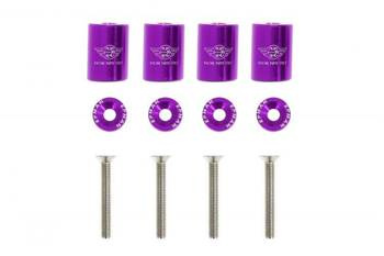 Hood Vent Spacer 6mm Purple