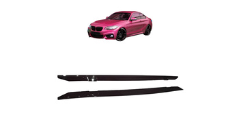 Dokładka BMW 2 F22 F23 Progi Gloss Black