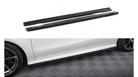 Diffuser Mercedes-Benz CLA C118 Side Skirts Gloss Black