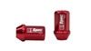 Forged wheel lug nuts D1Spec Alu 12x1,5 red