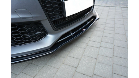 Splitter Audi RS7 Facelift Front v.1 Gloss Black