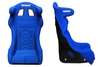 Fotel Sportowy Bimarco Phantom Welur Blue FIA