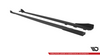 Diffuser Audi A3 8V S-Line Side Skirts Street Pro Black + Gloss Flaps