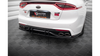 Diffuser Kia Stinger I GT GT-Line Rear Street Pro Black-Red