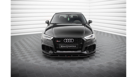 Splitter Audi RS3 8V Facelift Front Pro Black
