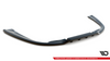 Splitter Porsche 911 Carrera 4S 992 Rear Central with Diffuser Gloss Black