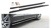 Diffuser Mercedes-Benz CLS C218 Side Skirts v.1 Gloss Black