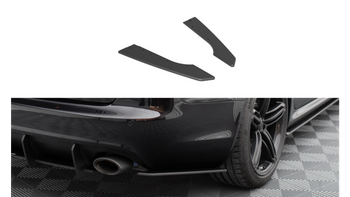Splitter Audi RS6 C6 Tył Boczne Street Pro Black-Red