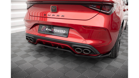 Splitter Cupra Leon Rear Central with Diffuser