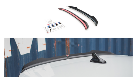 Spoiler Cap Volkswagen Golf 8 GTI R v.1 Gloss Black