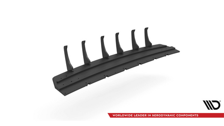 Diffuser Audi Q7 4M Facelift Rear Street Pro Red