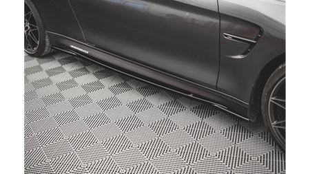 Diffuser BMW 4 F82 M-Pack Side Skirts v.2 Gloss Black