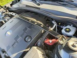 Front upper strut bar Chevrolet Camaro V Red