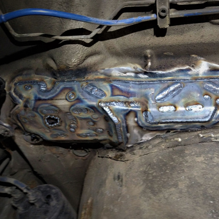 Wzmocnienie BMW 3 E46 Mocowania tylnego wózka