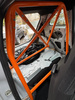 Rollbar skręcana pół klatka Fiat 500 Abarth Black