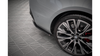 Splitter BMW 4 G26 M-Pack Rear Side Street Pro Black-Red