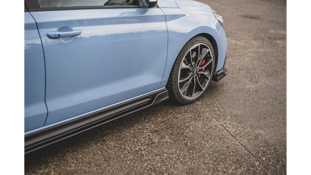Diffuser Hyundai I30 III N Side Skirts v.5 Gloss Black
