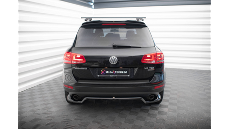 Splitter Volkswagen Touareg II Rear Central with Diffuser