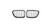 Grill BMW X1 E84 podwójne żeberka Gloss Black