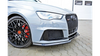 Splitter Audi RS3 8V Sportback przód v.1 Gloss Black