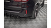 Splitter BMW X5 F85 M-Pack Tył Boczne Gloss Black