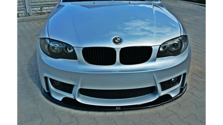 FRONT SPLITTER BMW 1 E87 M-Design Gloss Black