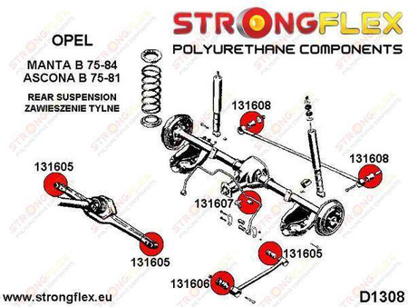 Rear panhard rod mount